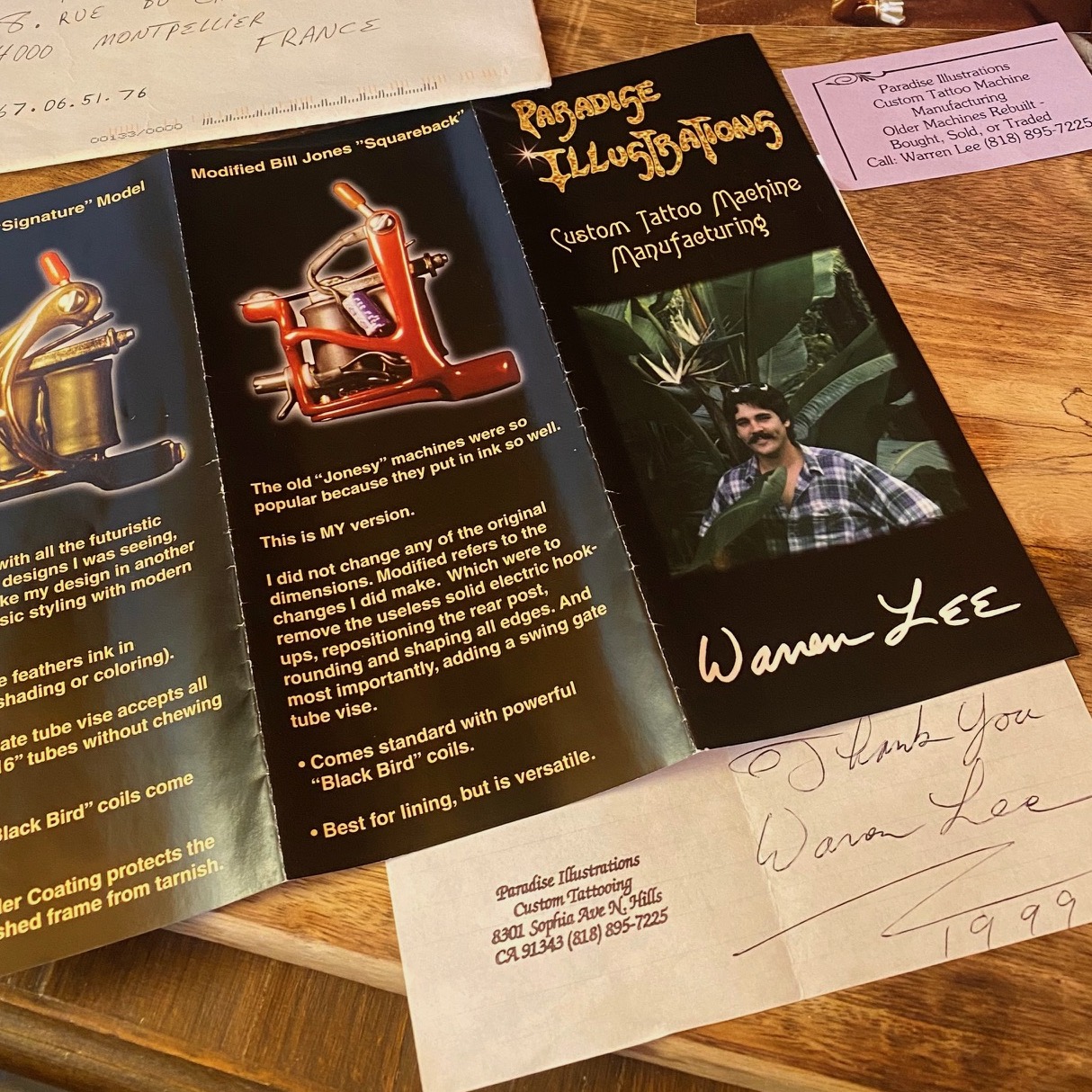 Warren Lee Tattoo Machines